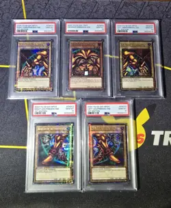 PSA 10 Exodia Complete Set 5 Pieces - TN23/MP24 - Quarter Century Rare - Yugioh - Image 1