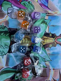 Yu-Gi-Oh! LDS3 Promo Dice Set of 6 X2 New Sealed (2022) - Image 1