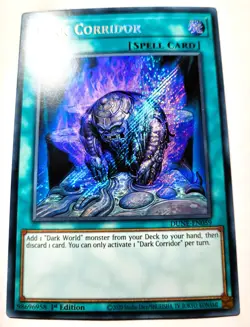 Dark Corridor DUNE-EN059 Secret Rare 1st Ed YUGIOH - Image 1