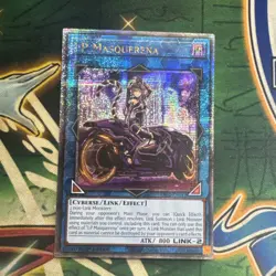Yugioh! I:P Masquerena RA02-EN042 Quarter Century Secret 1st Edition NM - Image 1