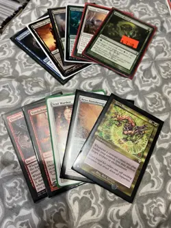 Magic The Gathering Lot Of 11 Cards Includes Rares And Mythics - Image 1
