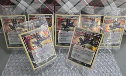 Lot Of 7 SEALED 2021 Greninja SWSH144 Holo Celebrations Promo Cards - Image 1