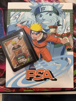 PSA Magazine & x Kayou Exclusive NARUTO Uzumaki PROMO CARD NRSA-PR-003 BOTH! - Image 1