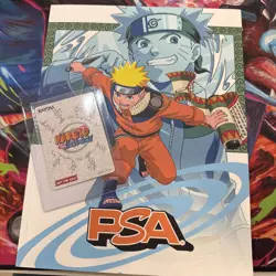 PSA Magazine & x Kayou Exclusive NARUTO Uzumaki PROMO CARD NRSA-PR-003 BOTH! - Image 2
