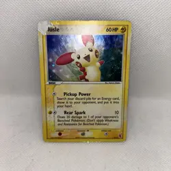 Plusle 6/12 Holo Exclusive 2006 EX Trainer Tool Kit Pokemon TCG Card - Image 4