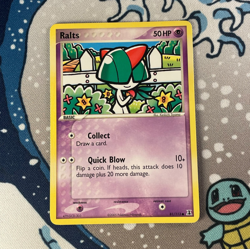 Ralts 81/113 Non Holo EX Delta Species Pokemon Card Vintage 2005 NM - Image 1