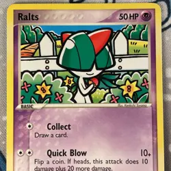 Ralts 81/113 Non Holo EX Delta Species Pokemon Card Vintage 2005 NM - Image 2