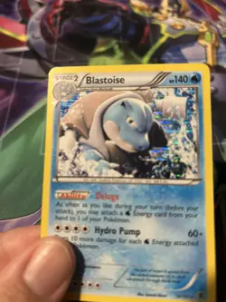 Plasma Blast #16/101 Blastoise LP Pokemon Card - Image 3