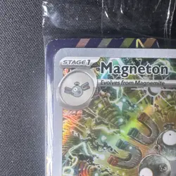 Pokemon TCG Magneton SV 159 Black Star Promo Card Sealed - Mint (SEE PHOTOS) - Image 2