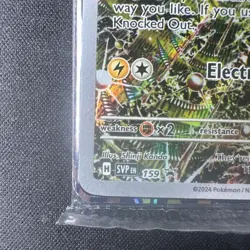 Pokemon TCG Magneton SV 159 Black Star Promo Card Sealed - Mint (SEE PHOTOS) - Image 5