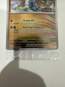 Slither Wing 107/182 Paradox Rift Stamped | Best Buy Promo Pokemon Card Sealed - Image 2