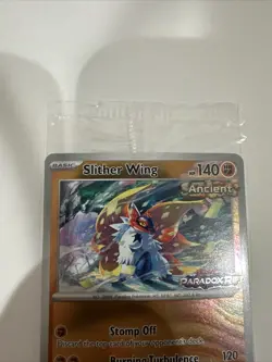 Slither Wing 107/182 Paradox Rift Stamped | Best Buy Promo Pokemon Card Sealed - Image 3