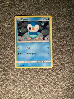 Piplup Holo Foil Exclusive Toys R Us Promo Card 32/156 Pokemon - Image 1