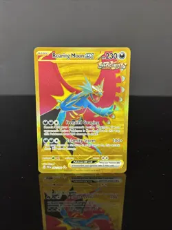 Pokemon TCG Roaring Moon EX 262/182 Hyper Rare Card Sv: Paradox Rift - Image 1