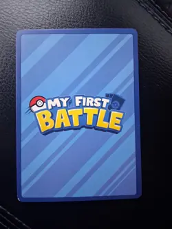 2023 Pokemon My First Battle Squirtle Promo Card Blue Boarder - Image 2