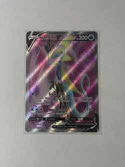 Inteleon V - 180/192 - Pokemon Rebel Clash Sword & Shield Full Art Rare Card NM - Image 1