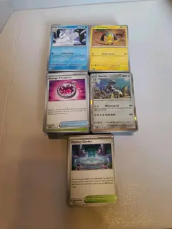 Pokemon Mega Evolution 450 Bulk cards Includes C/UC/H/RH/R - Image 1