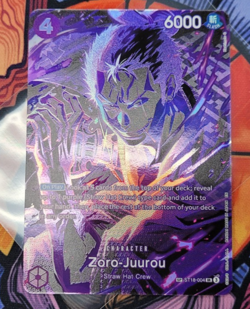 ZoroJuurou SP Legacy of the Master OP12 ST18004 One Piece Card English G2U - Image 1