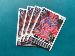Keramon BT17-053 Playset Secret Crisis Digimon Card Game x4 - Image 1
