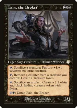 Fain, the Broker - The Brothers' War Commander | MTG Card - Image 1