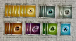 Pokemon TCG 25 Card Lot - Cosmos Holo Energies - Scarlet & Violet 151 (MEW) - NM - Image 1