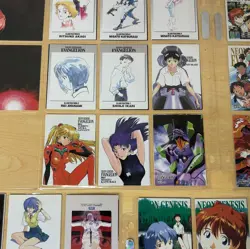 Neon Genesis Evangelion Card Masters 1st Ed Incomplete Set - Image 4