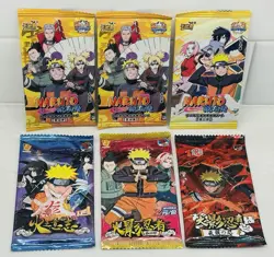 Kayou Naruto Doujin Premium Trading Cards. Lot Of 6 Naruto New Sealed Packs. - Image 1