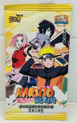 Kayou Naruto Doujin Premium Trading Cards. Lot Of 6 Naruto New Sealed Packs. - Image 4
