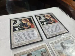 (4x) Magic the Gathering Swords to Plowshares Instant Revised Edition Mtg LP/MP - Image 3