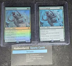 Frenzied Baloth 2x Lot Edge Of Eternities MTG R 0183 Foil & Regular Creature - Image 1
