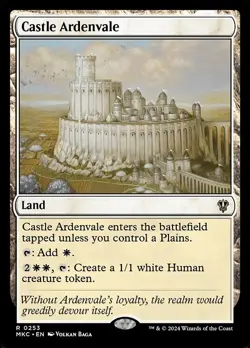 MTG - 4 x Castle Ardenvale - Karlov Manor Commander - Playset 4x x4 - Image 2