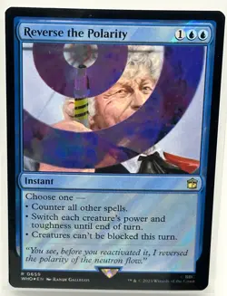 Reverse the Polarity (Surge Foil) Magic the Gathering MTG Doctor Who (0659) NM - Image 1
