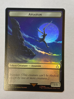 MTG - Treasure / Assassin (Token) - FOIL - Assassin's Creed - Image 2