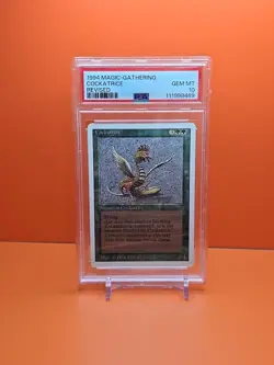 🟢🟢🟢 1994 MAGIC THE GATHERING COCKATRICE REVISED 3RD EDITION PSA 10 💎MINT🟢🟢 - Image 1