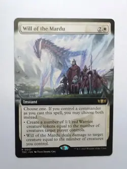 MTG Will of the Mardu (TDC) Commander: Tarkir: Dragonstorm Regular Extended 57 - Image 1