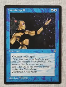 NM Counterspell Ice Age Mtg Magic the Gathering - Image 1