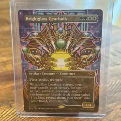 Brightglass Gearhulk (Borderless) Aetherdrift Regular DFT 348 NEAR MINT - Image 1