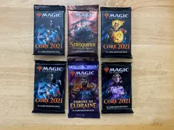 Lot Of 6 Magic The Gathering Booster Packs MTG - Image 1
