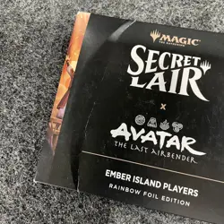 Secret Lair Avatar The Last Airbender Ember Island Players, Sleeve has Wear - Image 2