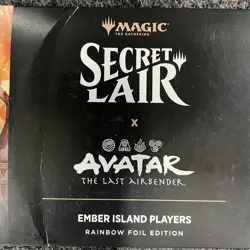 Secret Lair Avatar The Last Airbender Ember Island Players, Sleeve has Wear - Image 5