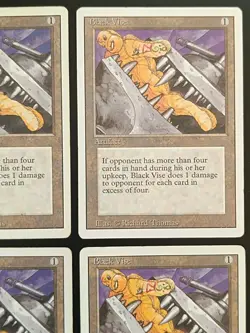 MTG | 4 x Black Vise | Revised Edition | Magic The Gathering | Playset - Image 3