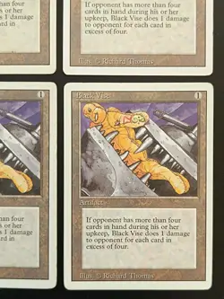 MTG | 4 x Black Vise | Revised Edition | Magic The Gathering | Playset - Image 5