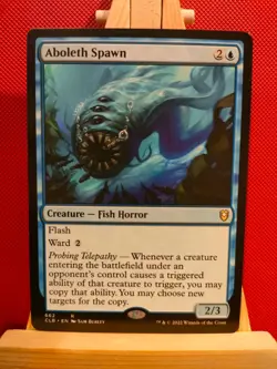 Aboleth Spawn - Commander Battle for Baldur's Gate - Rare - NM - MTG - Image 1