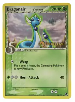 Dragonair 28/101 Dragon Frontiers Prerelease Uncommon Promo NM With Tracking 5a - Image 3