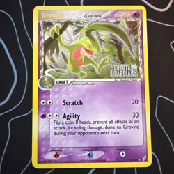 Pokemon TCG Grovyle Delta Species Card 19/100 Crystal Guardians Stamped - Image 1