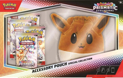 Pokemon TCG: Prismatic Evolutions Accessory Pouch Collection SV8.5 (Lot of 2) - Image 1