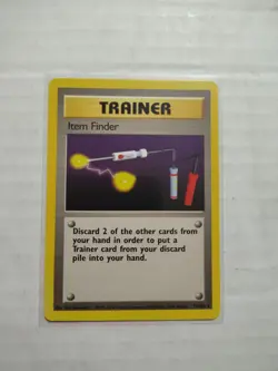 Item Finder - 74/102 Base Set - Pokemon TCG - WOTC Unlimited - 1999 - Image 1