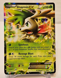 Shaymin EX 5/99 Ultra Rare Next Destinies Pokemon 713 - Image 1