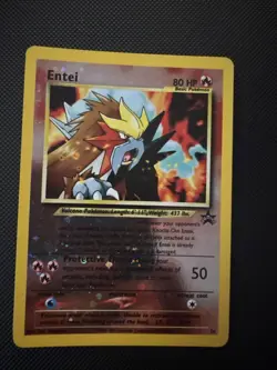 Pokemon TCG Entei Wizards Black Star Promos 34 Holo Promo Promo - Image 1