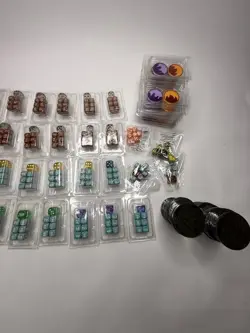 Pokemon Official TCG ETB Dice Packs HUGE LOT of Sealed Dice Packs And Coins - Image 3